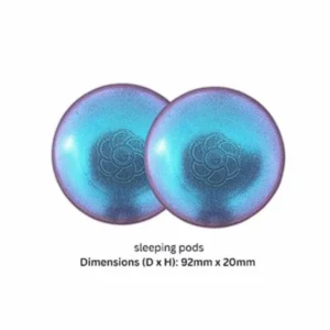 The Sleeping Pod — Set of 2 — Handcrafted Orgonite by FTW